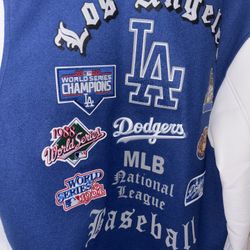 LA dodgers letterman jacket. 3xl