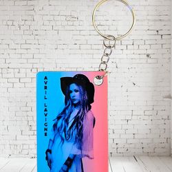 Avril Lavigne Poster Keychain 