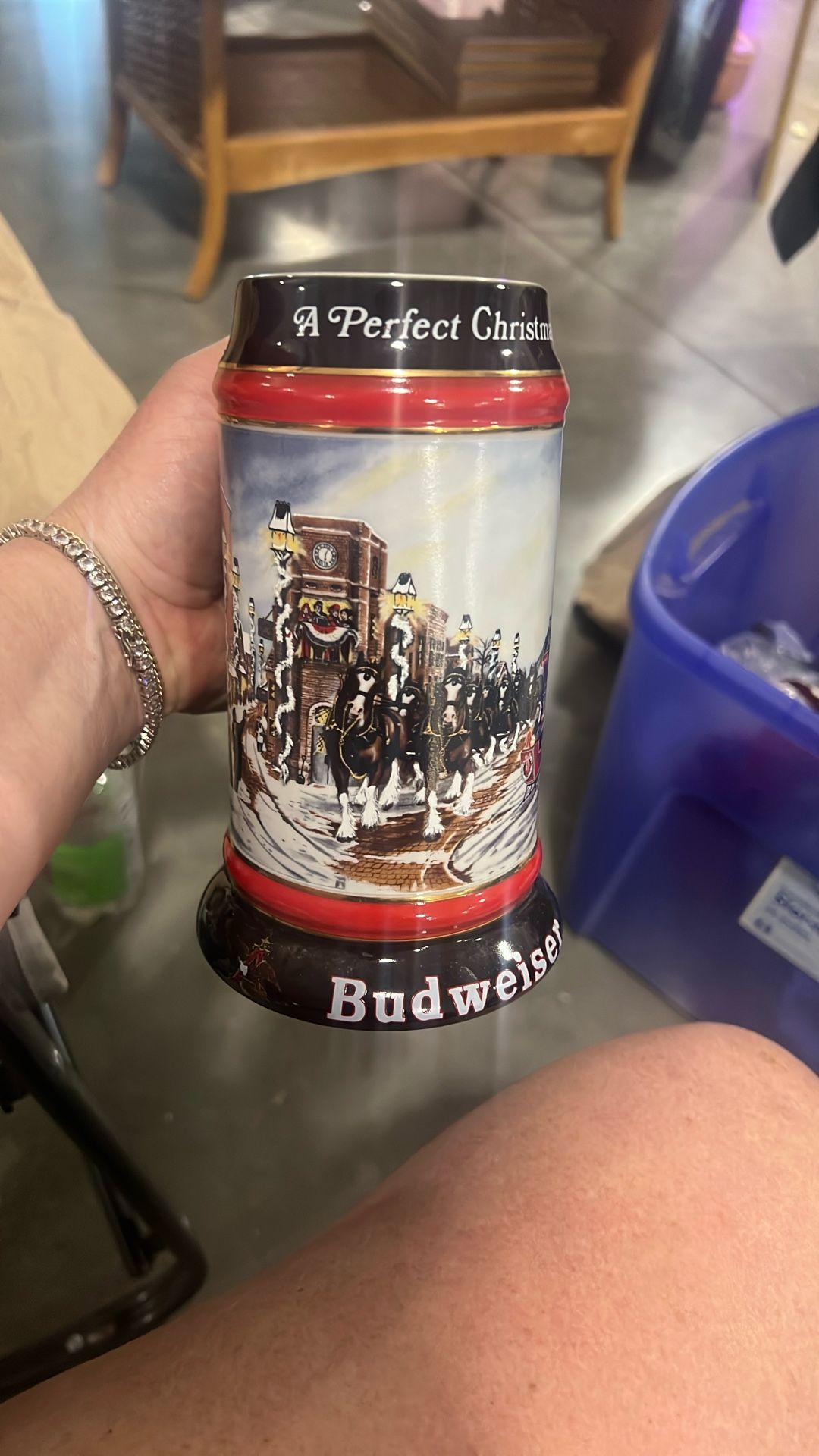 Budweiser Beer Stein