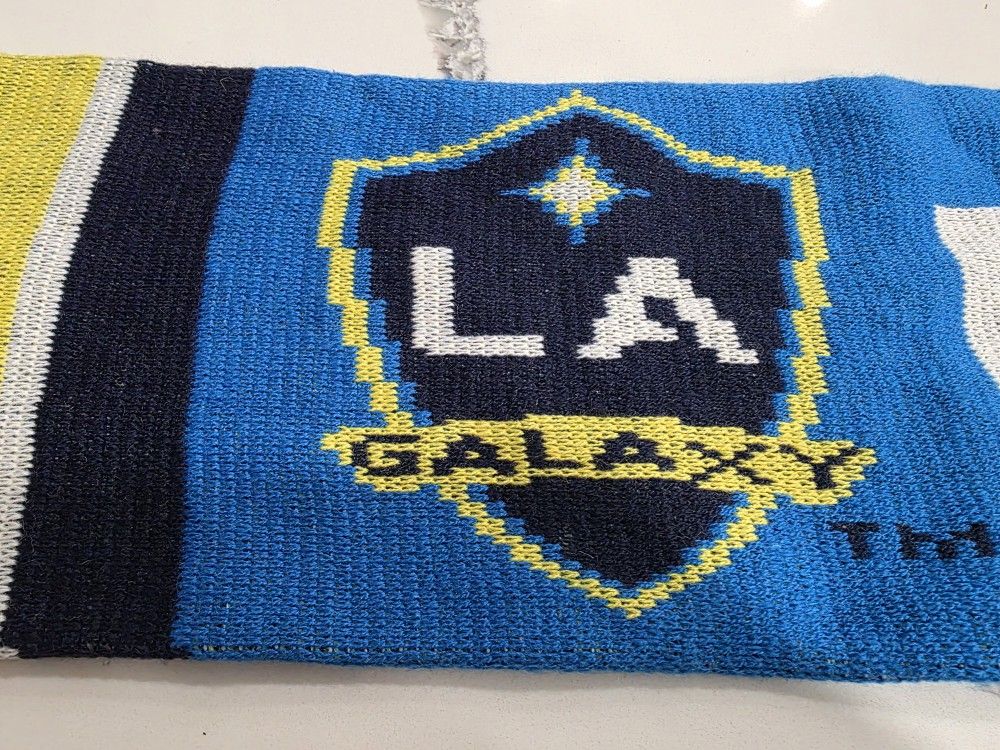 LA Galaxy Scarf – Official MLS Soccer Fan Gear for Los Angeles Supporters