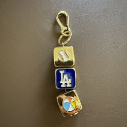 Dodgers Bag Charm