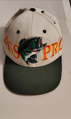 Bass Pro Shop Big Fish Big Letters Retro Looking Cap not snapback