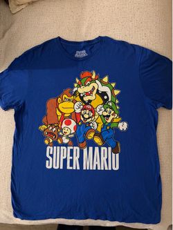 2019 Súper Mario Shirt Size:XL for men