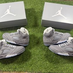 Jordan 5 Retro Wolf Grey 8,8.5,9,9.5,10,10.5,11,11.5,12