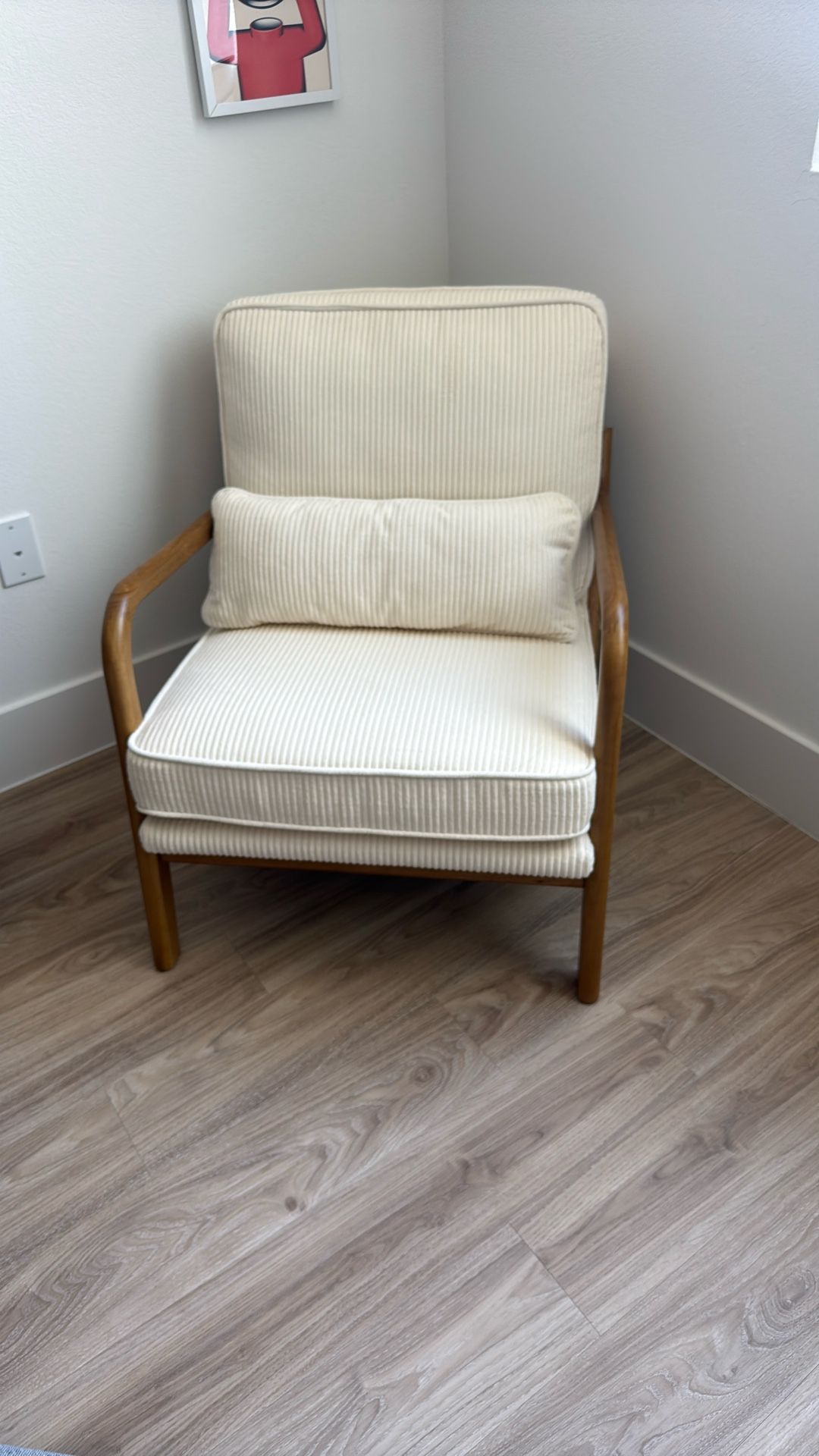 White Accent Chair