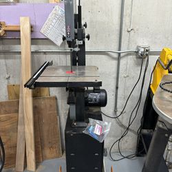Porter Cable Band Saw With Rolling Cart