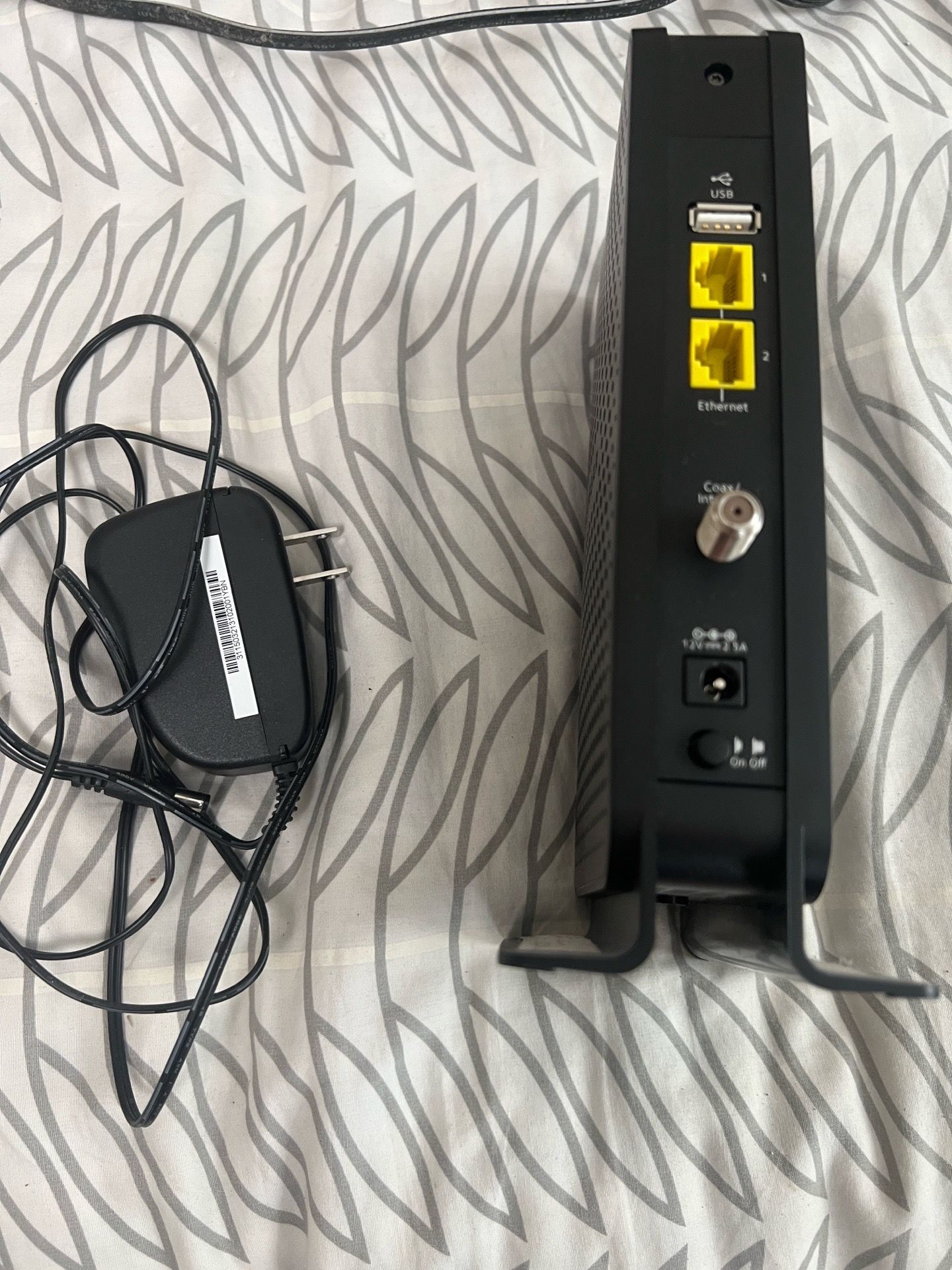 Netgear C3700 Modem and WiFi Router all in one