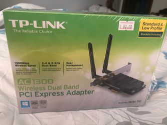 TP-LINK AC 1300 WIRELESS DUAL BAND PCI EXPRESS ADAPTER