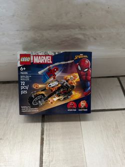 LEGO Marvel 76335 Spider-Man vs. Ghost Rider Motorcycle – NEW SEALED – $10