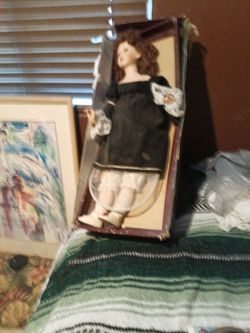 Antique porcelain doll for sale