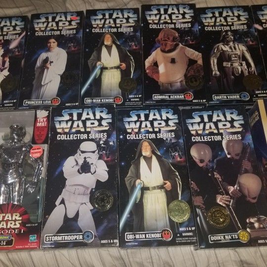 Star Wars 12 Inch Figures 11 Available $ 50 Each