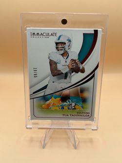 224 Tua Tagovailoa immaculate Cleats Blue #/35🔥