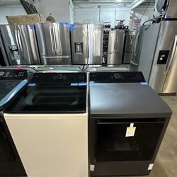 New LG Smart AI Washer and Dryer Set