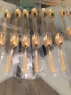 24 carats Rogers brothers gold plated flatware