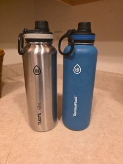 Takeya 40oz and ThermoFlask Insulated Water Bottles