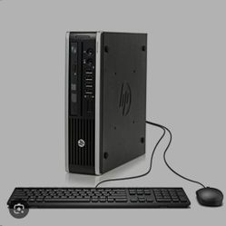 BRAND NEW (NEVER USED) HP COMPAQ ELITE 8300 ULTRA-SLIM DESKTOP  KEYBOARD AND MOUSE INCLUDED 