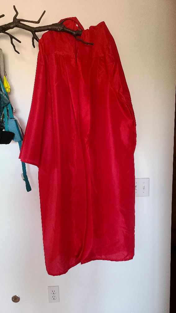 Red Cap And Gown Original Jostens like New 