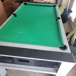 2 In 1 Pool Table & Air Hockey (Just Reduced)