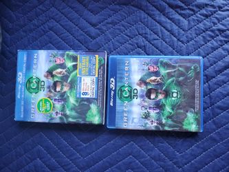 Green Lantern Blu-Ray 3D+2D DVD GREAT MOVIE