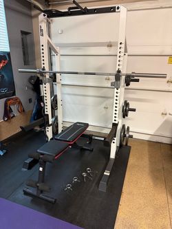Weight rack and weights
