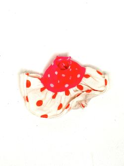 Orange Polka Dot Skirt from Vintage 1990 Mattel “Babysitter Skipper #9433”