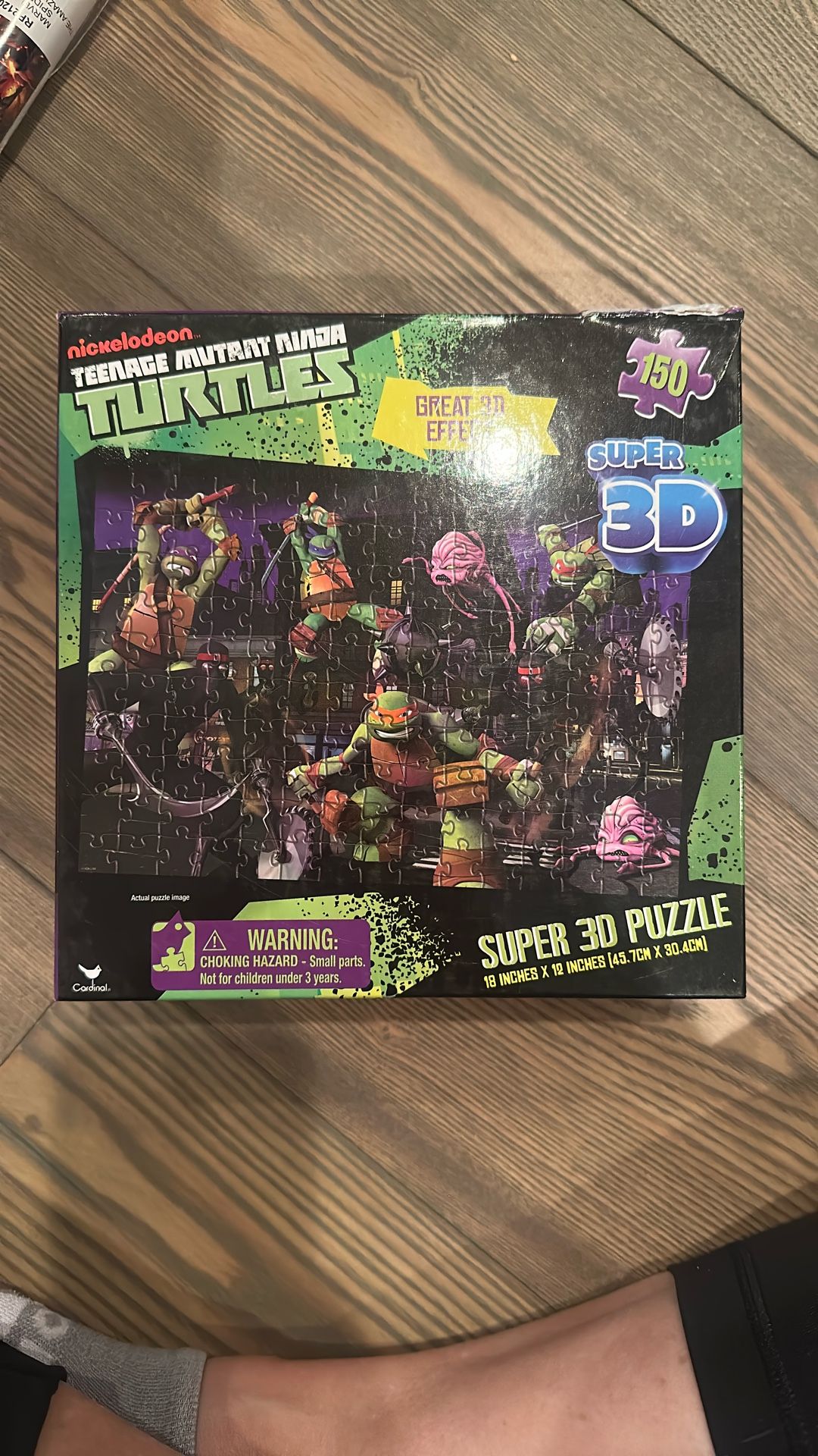 Nickelodeon Teenage Mutant Ninja Turtles Super 3D Puzzle