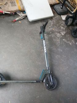 Electric scooter will trade