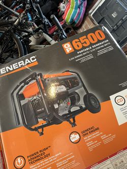 Generac 6500 Watts Generator(New)