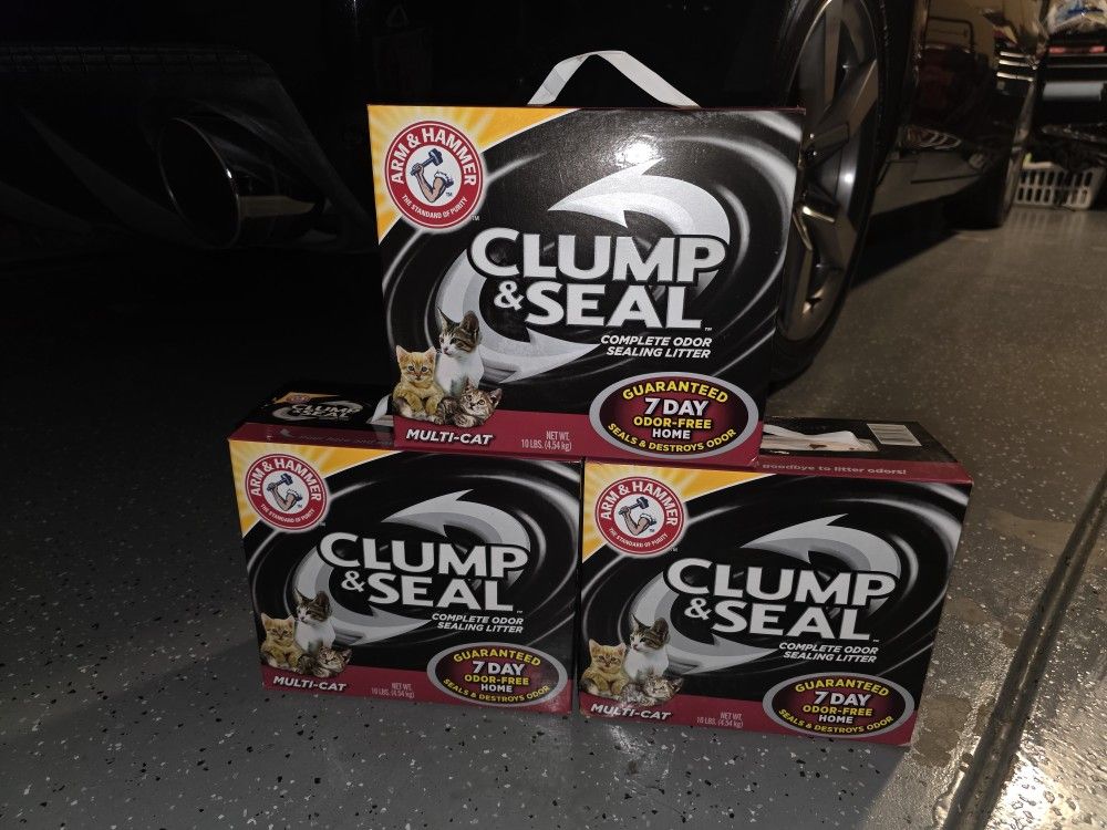 Cat Litter 3 For $15