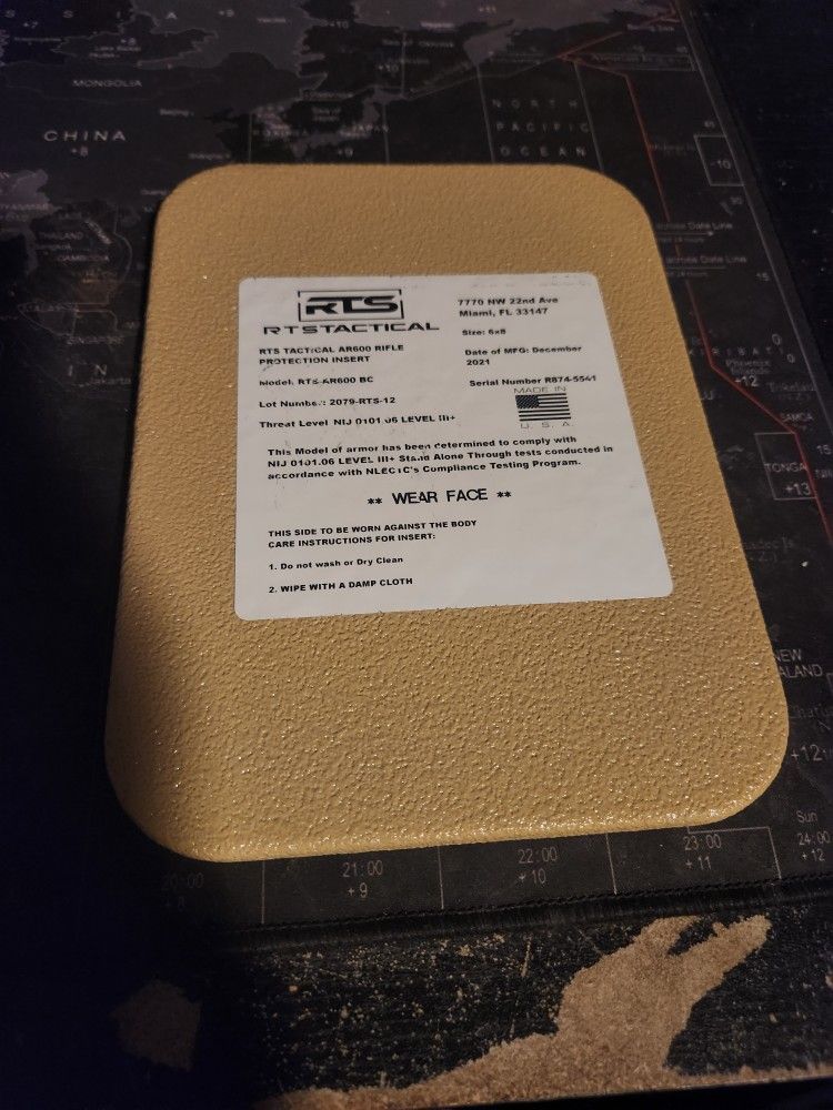 RTS Side Plate