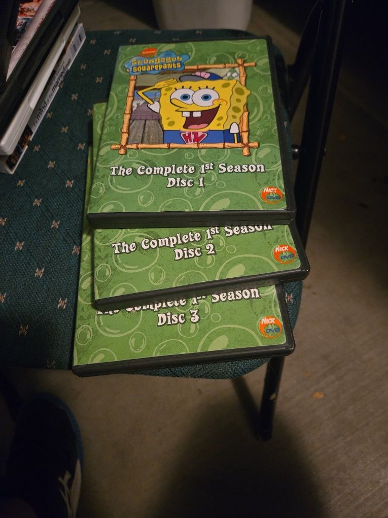 SpongeBob Complete 1st Season Disc 1, 2, 3