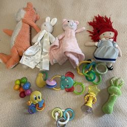 Baby Girls Toys 0-12 Months 