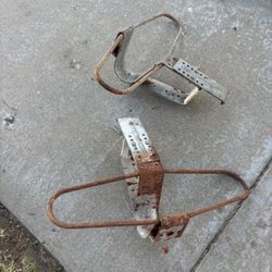 Vintage Bumper Mounted Bike Racks