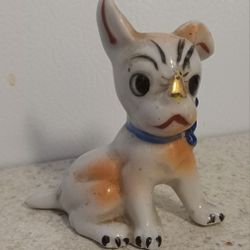 Occupied JAPAN Porcelain Dog