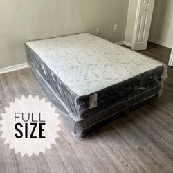 Full Size Mattress Set – Medium Comfort – Available Today 🚚