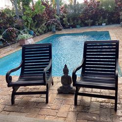 Relaxed Back Patio Chairs