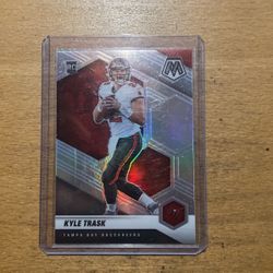 2021 MOSAIC KYLE TRASK SILVER ROOKIE CARD 