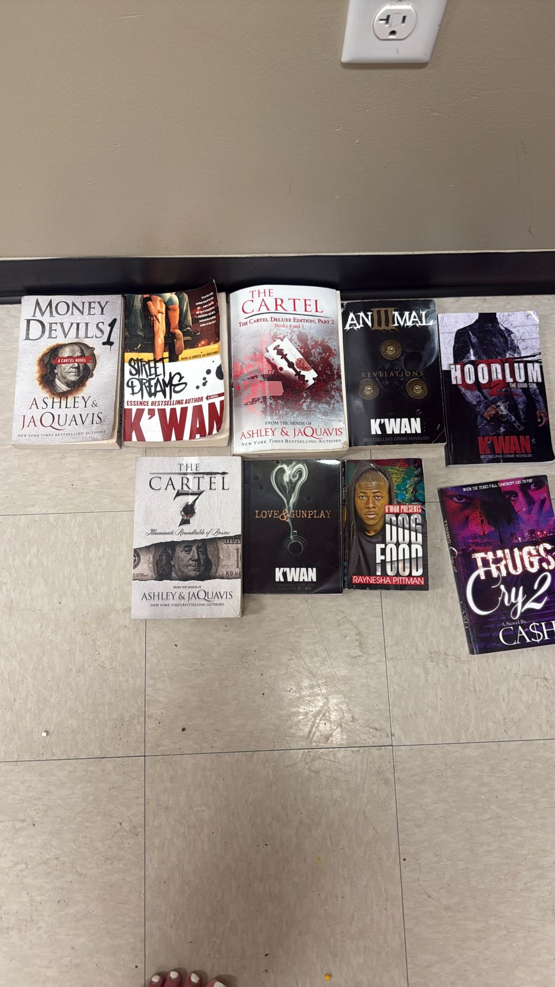 K’Wan And Ashley And JaQuavis Novels