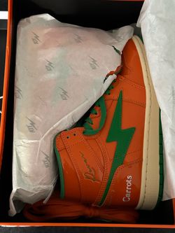New Reves Sport KIY ‘85 Hi Carrots Sneakers Size 7 Rare