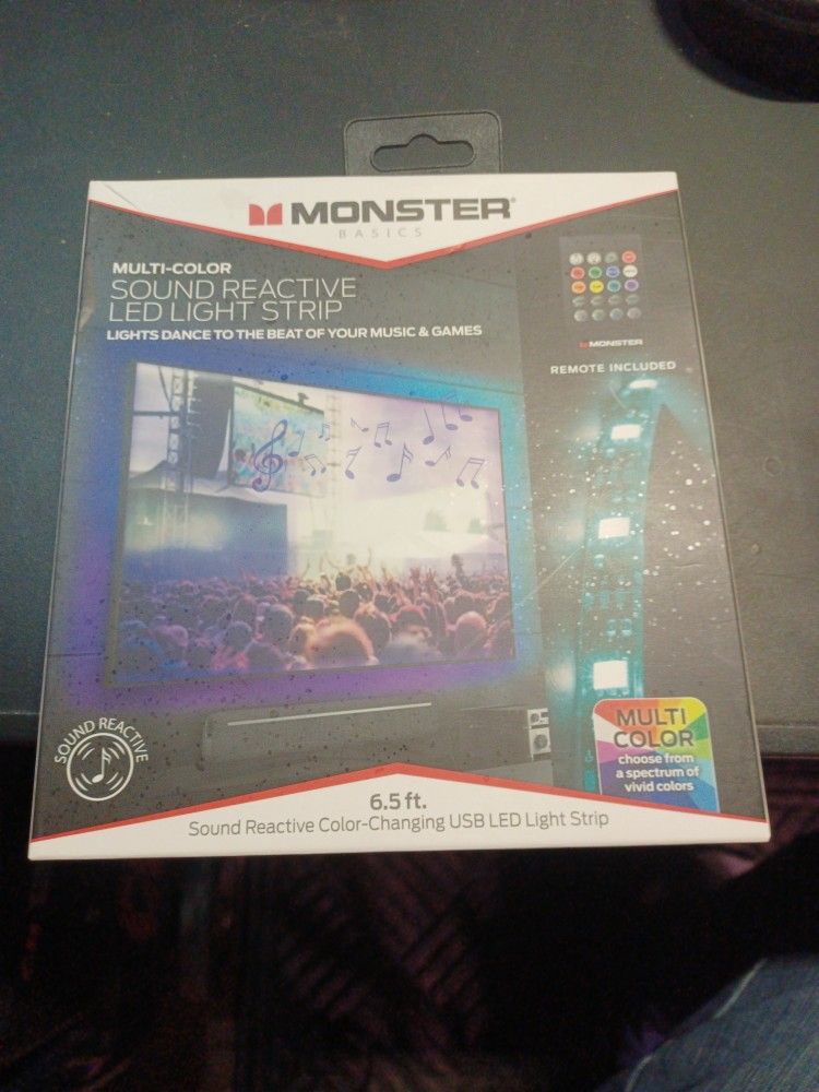Monster LED Music Lights W/ Remote!