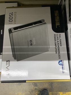 Amplifier 1500 Watts