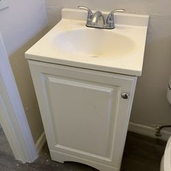 18” White Glacier Bay Vanity 