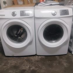 Samsung Washer And Dryer Electric Stackable 