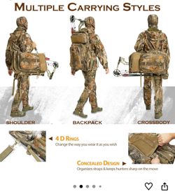 Firearm and Bow Hunting backpack