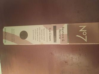 number 7 restoring renew eye cream