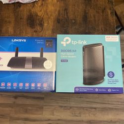 Linksys Router And tp-link modem