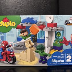 LEGO DUPLO Spider-Man & Hulk Adventures set 38 Piece Set