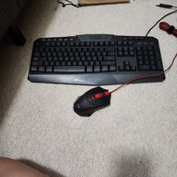 Red Dragon Keyboard And Mouse