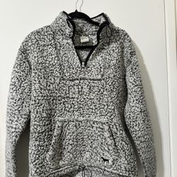 PINK Sherpa Pullover 