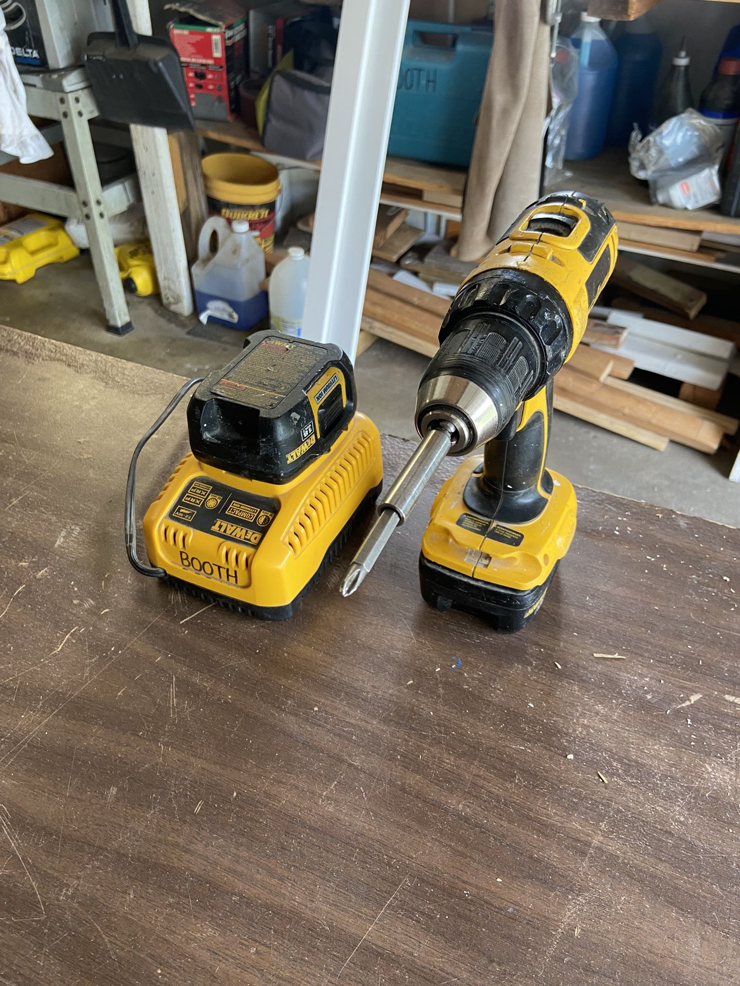 Dewalt 1/2 Drive Cordless Drill DCD760, 2 Batteries And Charger-$70